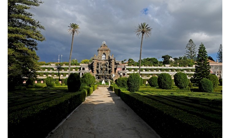 Garden of the Quinta Real de Caxias